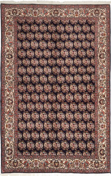 Tappeto Bidjar Persia Astratto Blu Notte Crema 156x242 Cm