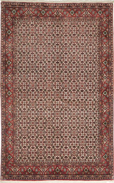 Tappeto Bidjar Persia Floreale Crema Rosso 138x216 Cm