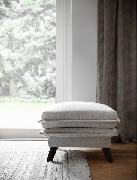 Pouf beige chiaro Charming Charlie - Miuform