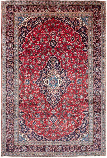 Tappeto Ardakan Persia Medaglione Rosso Blu 256x386 Cm