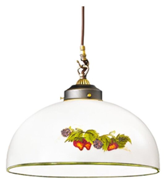 Kolarz 731.30.136 - Lampadario a sospensione con filo NONNA 1xE27/75W/230V diametro 30 cm uva/fragole