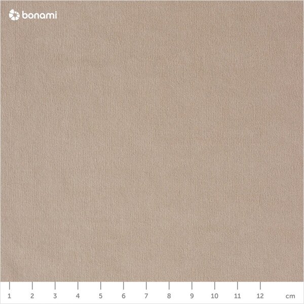 Divano letto angolare in velluto beige (angolo sinistro) Sweet Harmony - Miuform