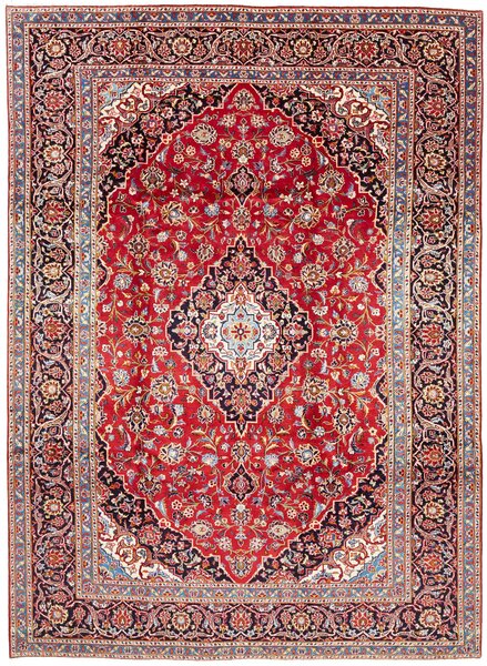 Tappeto Ardakan Persia Medaglione Rosso Blu 247x343 Cm
