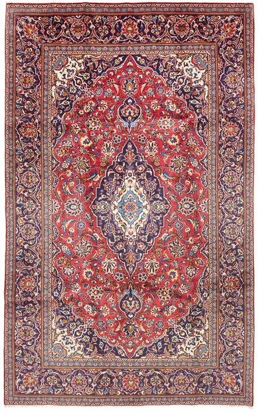 Tappeto Ardakan Persia Medaglione Rosso Blu 196x313 Cm