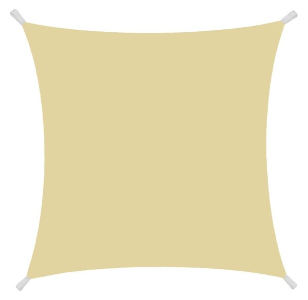 Vela ombreggiante quadrato beige 300 x 300 cm