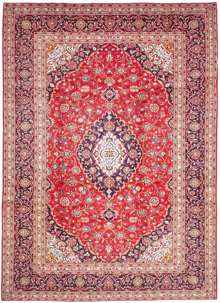 Tappeto Ardakan Persia Medaglione Rosso Blu 245x345 Cm