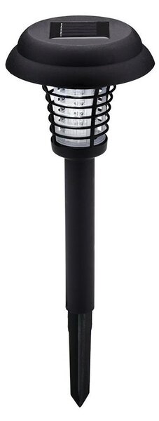 Grundig - Lampada solare a LED e trappola per insetti con LED UV, batteria 1xAA 600 mAh, IPX4