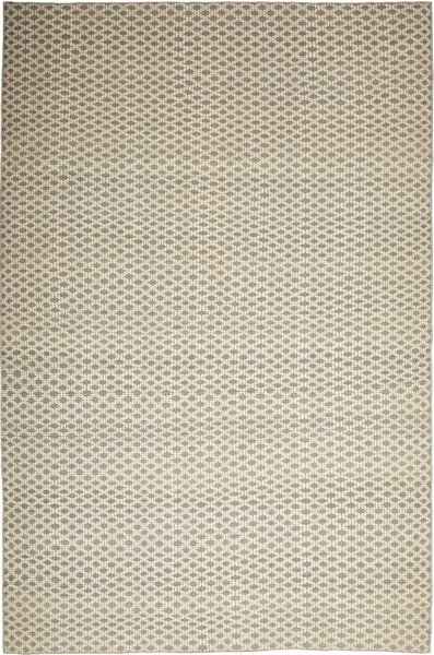 Tappeto Kilim Plain Persia Astratto Crema Grigio 201x311 Cm