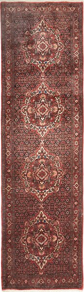 Tappeto Bidjar Persia Floreale Rosso Blu 81x290 Cm