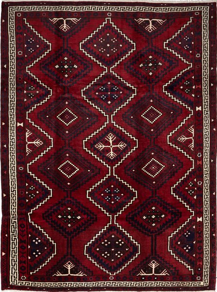 Tappeto Lori Persia Astratto Rosso Blu 236x318 Cm