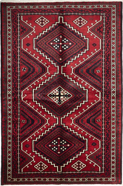 Tappeto Lori Persia Astratto Rosso Blu 173x260 Cm