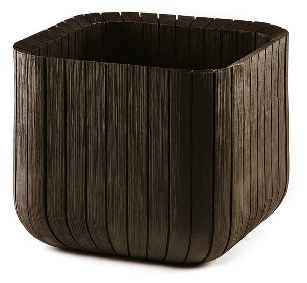 Vaso da fiori in plastica Cube - Keter
