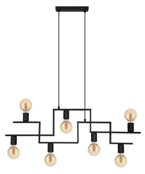 Eglo 43365 - Lampadario a sospensione con filo FEMBARD 7xE27/60W/230V