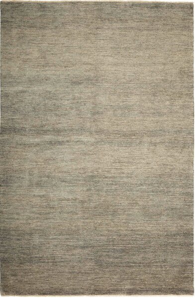 Tappeto Shayan Pakistan Tinta Unita Grigio Beige Salvia 198x301 Cm