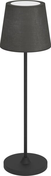 Eglo 75938 - Lampada da tavolo LED dimmerabile ricaricabile LEONERO LED/3,8W/5V 2000 mAh nero