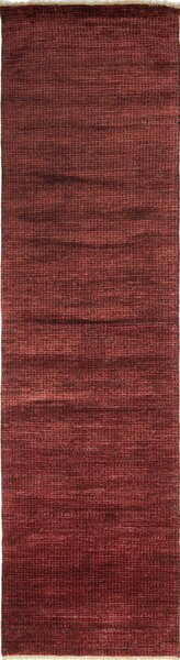 Tappeto Shayan Pakistan Astratto Marrone-rosso Terracotta 78x254 Cm