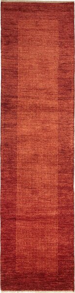 Tappeto Shayan Pakistan Geometrico Rosso Terracotta 74x199 Cm