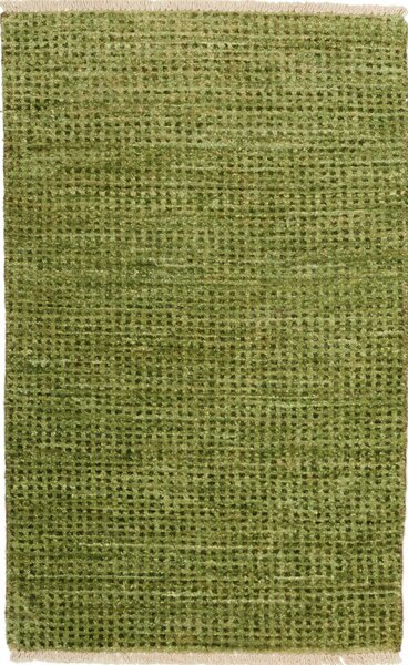 Tappeto Shayan Pakistan Geometrico Verde Salvia 61x94 Cm
