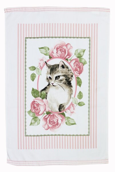Strofinaccio da cucina gattino 50x70 cm
