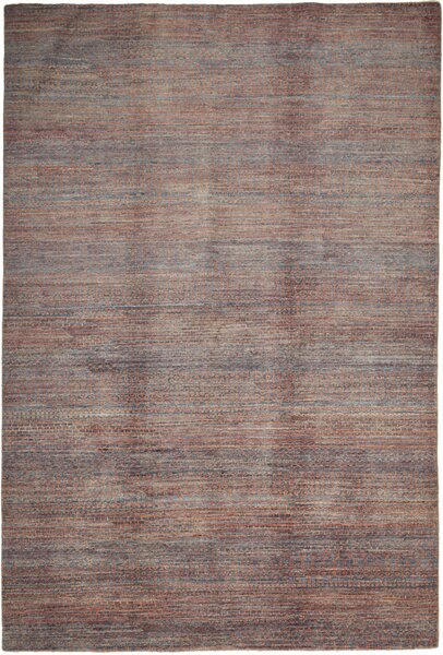 Tappeto Royal Gabbeh Pakistan Astratto Terracotta Blu 179x264 Cm