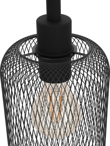 Eglo 43333 - Lampadario a sospensione con filo WRINGTON 3xE27/60W/230V