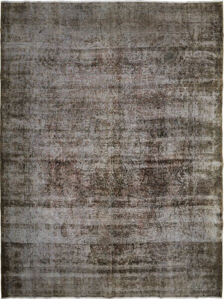 Tappeto Vintage Persia Astratto Marrone Grigio-beige 295x390 Cm