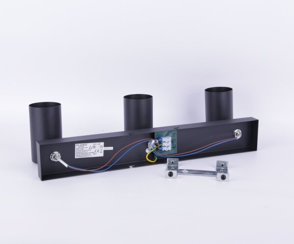Globo 57911-3B - Faretto ROBBY 3xGU10/35W/230V nero