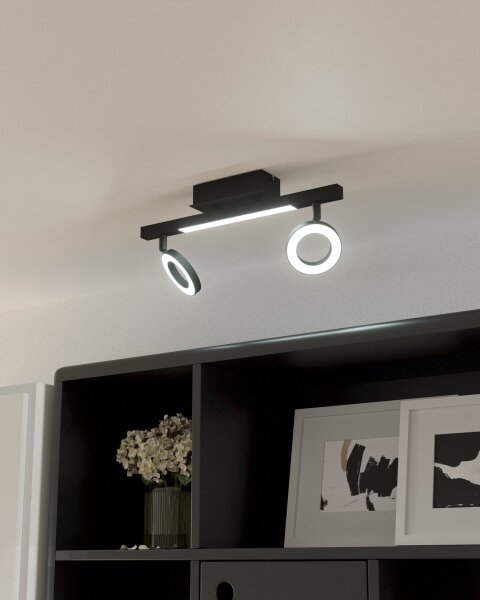 Eglo 900514 - Faretto LED CARDILLIO 2x3,2W + LED 3,3W/230V