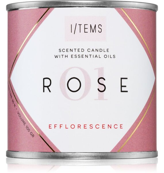 I/TEMS Essential 01 / Rose candela profumata 100 g