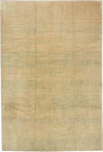 Tappeto Shayan Fine Pakistan Astratto Sabbia E Menta 199x294 Cm