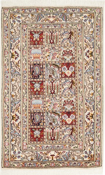 Tappeto Moud Persia Floreale Avorio Rosso 55x88 Cm