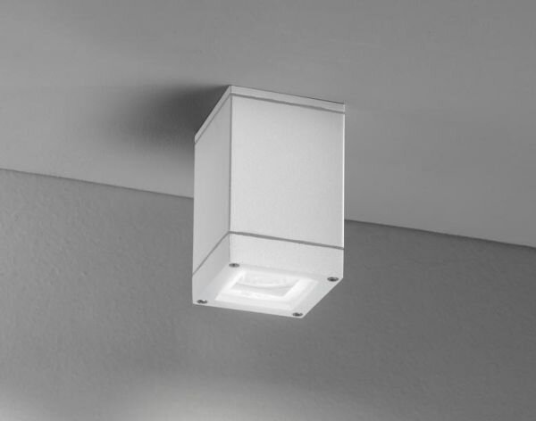 Plafoniera alluminio per esterni/interni colore bianco PENDO 6218 B