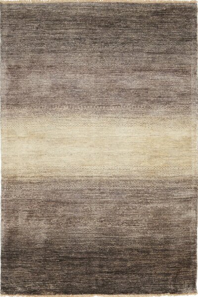 Tappeto Shayan Pakistan Astratto Marrone Beige Sfumato 119x179 Cm