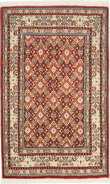 Tappeto Moud Persia Astratto Rosso Crema 55x90 Cm