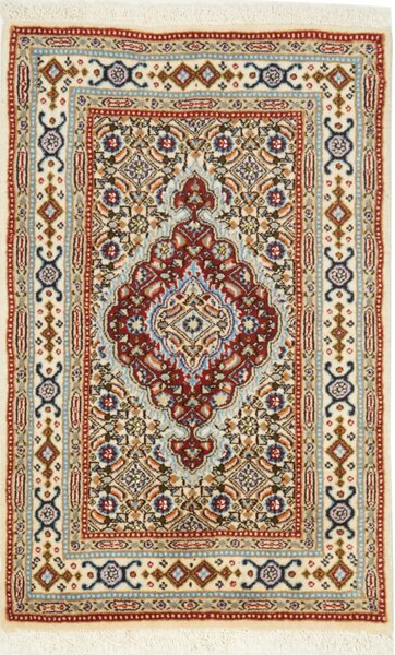 Tappeto Moud Persia Geometrico Crema Rosso 57x90 Cm