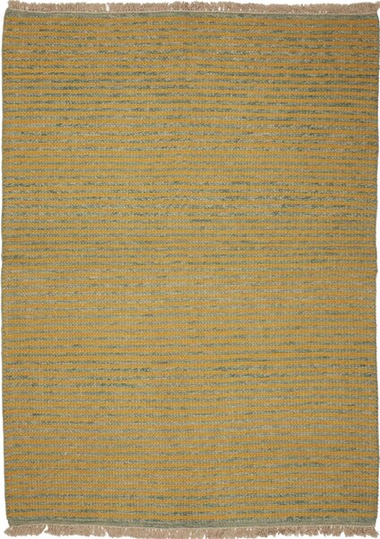 Tappeto Kilim Persia Astratto Senape Verde-grigio 176x245 Cm