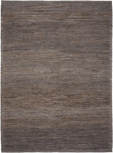 Tappeto Gabbeh Fine Persia Astratto Grigio Marrone 176x240 Cm