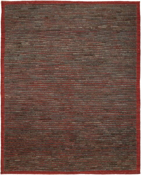 Tappeto Gabbeh Fine Persia Astratto Rosso Marrone 168x209 Cm
