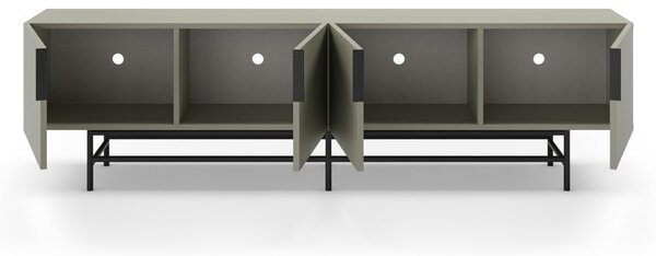 Mobile TV verde-grigio 200x54,5 cm Eldia - Marckeric