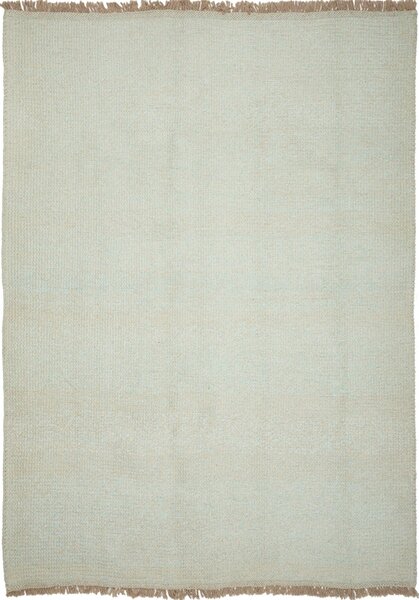 Tappeto Kilim Persia Tinta Unita Avorio Tenue 206x287 Cm