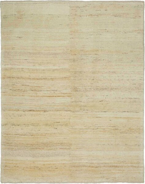 Tappeto Gabbeh Persia Astratto Crema Naturale 157x202 Cm