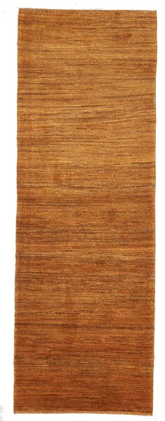 Tappeto Gabbeh Persia Astratto Arancio Terracotta Naturale 93x269 Cm