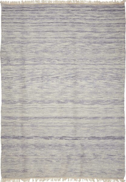 Tappeto Kilim Persia Astratto Grigio Lilla 211x300 Cm