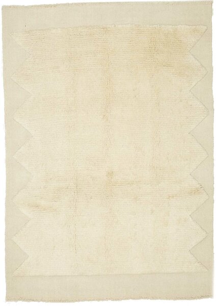 Tappeto Gabbeh Persia Geometrico Crema Naturale 166x232 Cm