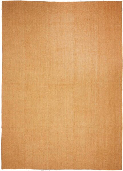 Tappeto Kilim Persia Tinta Unita Beige Sabbia 251x357 Cm