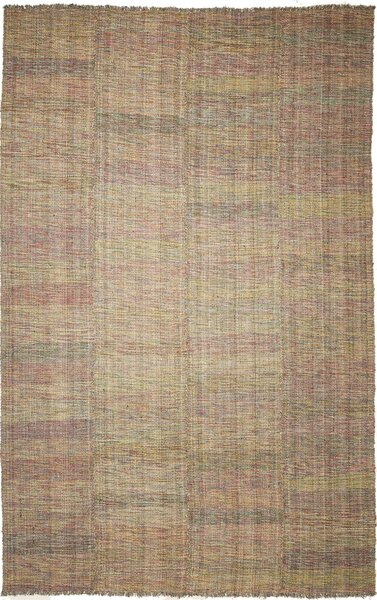 Tappeto Kilim Persia Geometrico Terra Rosa 200x312 Cm