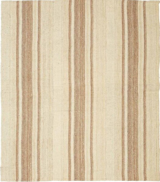 Tappeto Kilim Persia Geometrico Naturale Beige 153x177 Cm