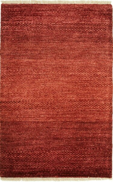 Tappeto Shayan Pakistan Astratto Rosso Terra 62x96 Cm