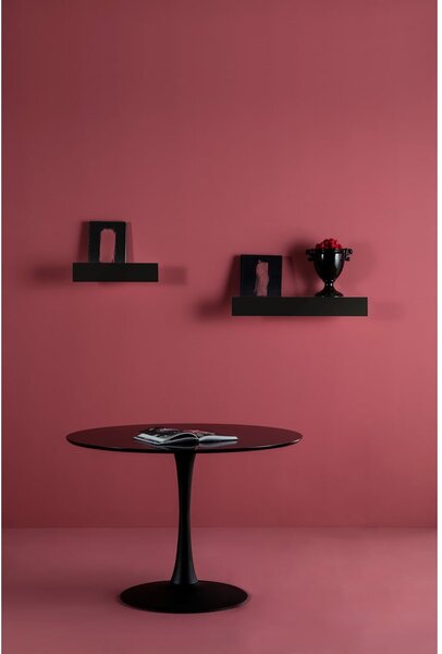 Tavolo da pranzo rotondo nero , ⌀ 110 cm Oda - Marckeric