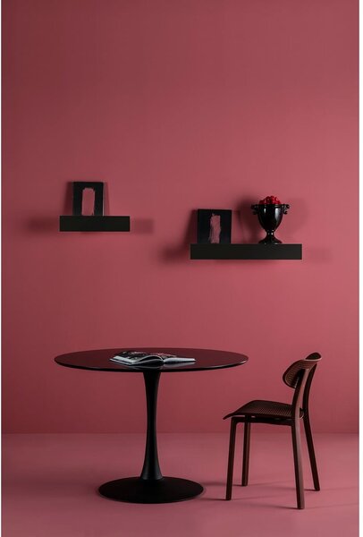 Tavolo da pranzo rotondo nero , ⌀ 110 cm Oda - Marckeric